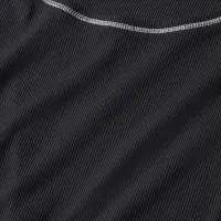 Nike One Fitted жіноча Dri-FIT Ribbed Tank Top (великі розміри) колір чорний
