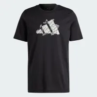 Футболка adidas Aeroready Tennis Logo Slam Graphic IS2419 - Чорна