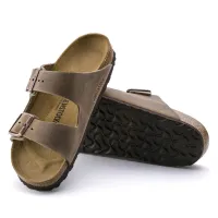 Шльопанці Birkenstock Arizona 352201 - Бежеві