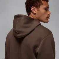 Nike Jordan Brooklyn Fleece чоловічі Pullover Толстовка з капюшоном колір коричневий
