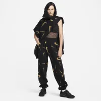 Nike Sportswear женская С высокой Талией Fleece Printed Joggers цвет черный