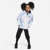 Nike Swoosh Chevron Puffer Jacket Little Kids Jacket Multi-Color
