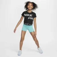Nike Pro Big детские (Girls') шорты цвет зеленый