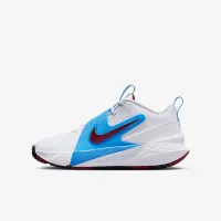 Nike Team Hustle D 12 Big дитячі баскетбольні Кросівки колір білий