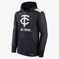 Minnesota Twins Authentic Collection чоловічі Nike Therma MLB Pullover Толстовка з капюшоном блакитний