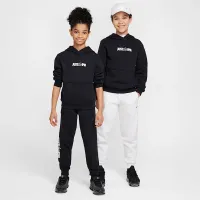 Nike Sportswear Club Fleece Big детские Толстовка с капюшоном цвет черный