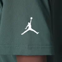 Nike Jordan Big дитячі Dri-FIT Des Champions футболка колір зелений