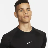 Nike Pro чоловічі Dri-FIT Tight Short-Sleeve Fitness Top колір чорний