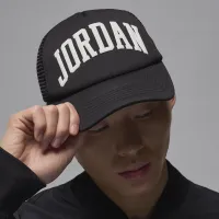 Nike Jordan Big детские Foam Trucker Hat цвет черный