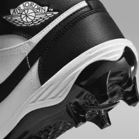Nike Jordan 1 Mid TD мужские Football Cleat цвет белый