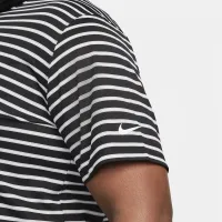 Nike Dri-FIT Victory чоловічі Striped для гольфу Polo колір чорний