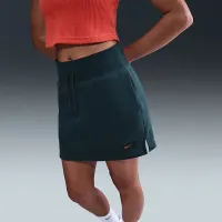 Nike Sportswear Phoenix Fleece женская юбка синий