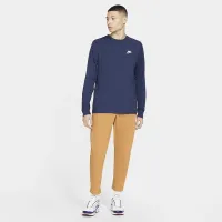 Nike Sportswear Club чоловічі Long-Sleeve футболка блакитний