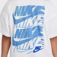 Nike Little дитячі On The Move Basic футболка колір білий
