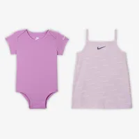 Nike Swoosh Motion Baby 2-Piece комплект колір фіолетовий
