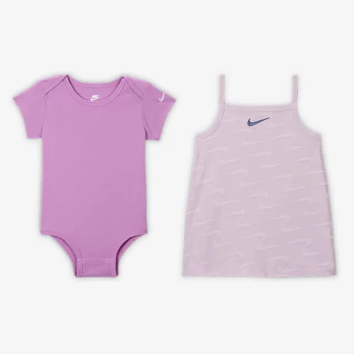 Nike Swoosh Motion Baby 2-Piece комплект колір фіолетовий