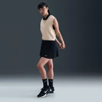 Nike женская V-Neck для гольфа Vest цвет коричневый