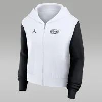 Nike Florida Athletic Prep Colorblocked Script Women’s Jordan Brand College Full-Zip Толстовка з капюшоном колір білий