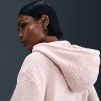 Nike Sportswear Phoenix Cozy Букле жіноча Loose Knit Толстовка з капюшоном Pink