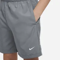 Nike Multi Big детские (для мальчиков) Dri-FIT тренировочные шорты цвет серый