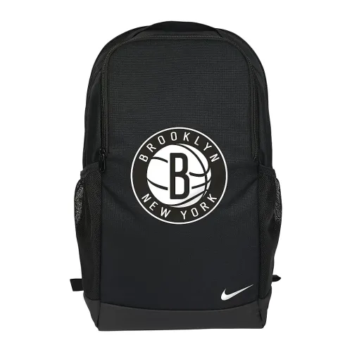 Brooklyn Nets Brasilia Nike NBA рюкзак (24L) цвет черный