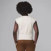 Nike Jordan Big дитячі Brooklyn Fleece Vest колір коричневий