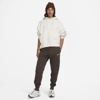 Nike Sportswear Phoenix Fleece женская С высокой Талией Joggers цвет коричневый