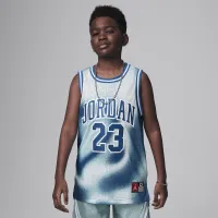 Nike Jordan23 Big детские Printed Jersey синий