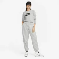 Nike Sportswear Essentials женская Long-Sleeve Logo футболка цвет серый