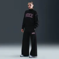 Nike Sportswear Phoenix Fleece женская Wide-Leg Sweatpants цвет черный