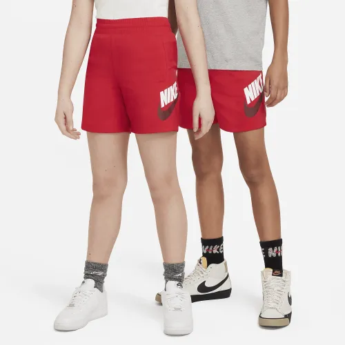 Nike Sportswear Big дитячі Woven шорти колір червоний