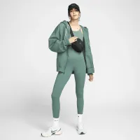 Nike One женская С высокой Талией 7/8 лосины с карманамицвет зеленый