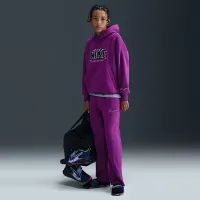 Nike Culture of баскетбольні Big дитячі Pullover Fleece Толстовка з капюшоном колір фіолетовий