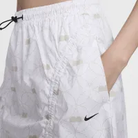 Nike Naomi Osaka женская С высокой Талией Woven юбка цвет белый