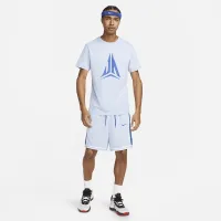 Nike Ja мужские баскетбольные футболка синий