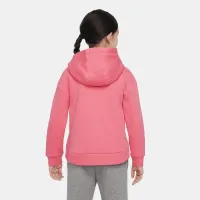 Nike Sportswear Club Fleece Little детские Pullover Толстовка с капюшоном Pink