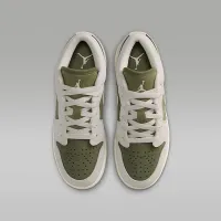 Nike Air Jordan 1 Low SE Big дитячі Кросівки колір зелений