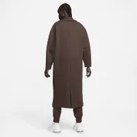 Nike Sportswear Tech Fleece женская оверсайз Duster Куртка цвет коричневый