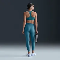Nike One женская С высокой Талией 7/8 лосины с карманамисиний