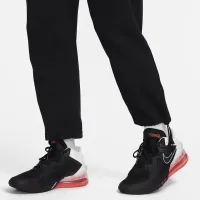 Nike LeBron чоловічі Open Hem Fleece Pants колір чорний
