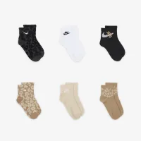 Nike Little детские Fashion Ankle носки (6 пары) многоцветный
