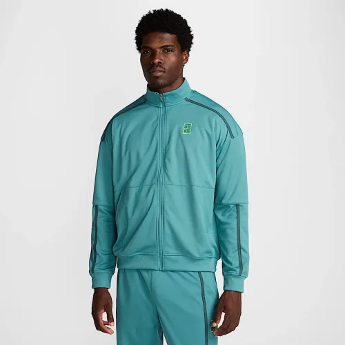 NikeCourt Heritage мужские Tennis Куртка цвет зеленый