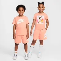 Nike Sportswear Club Little дитячі French Terry шорти Orange