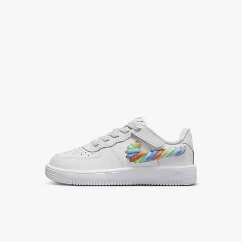 Nike Force 1 Low LV8 EasyOn Little дитячі Кросівки колір білий