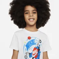 Nike Little Kids' Graphic T-Shirt White