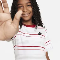 Nike Sportswear Big детские футболка цвет белый