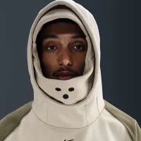 Nike Tech Boreas чоловічі оверсайз Толстовка з капюшоном колір коричневий