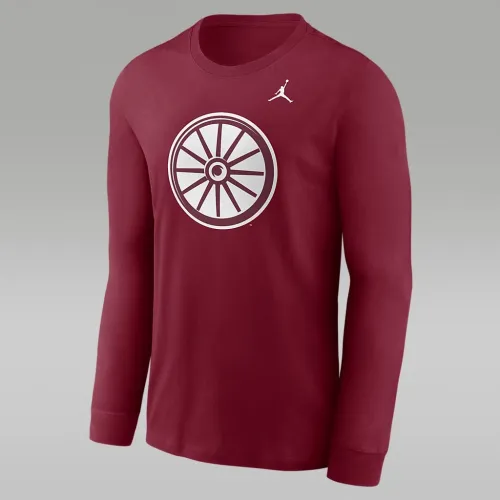 Oklahoma Sooners Alternate Logo чоловічі Nike College Long-Sleeve футболка колір червоний