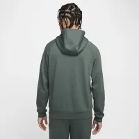 Nike Primary Fleece мужские Dri-FIT UV Full-Zip Performance Толстовка с капюшоном цвет зеленый