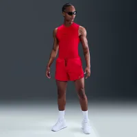 Nike Pro мужские Dri-FIT Tight Sleeveless Fitness Top цвет красный